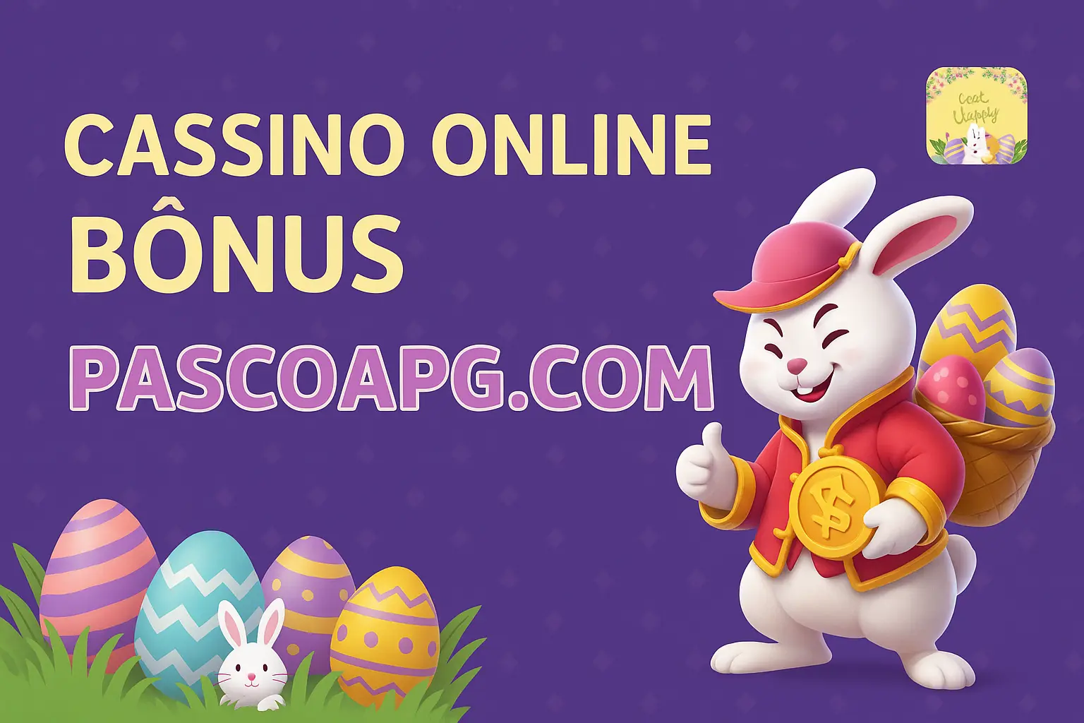 O bônus promocional PASCOAPG.COM é uma ótima maneira de começar sua aventura