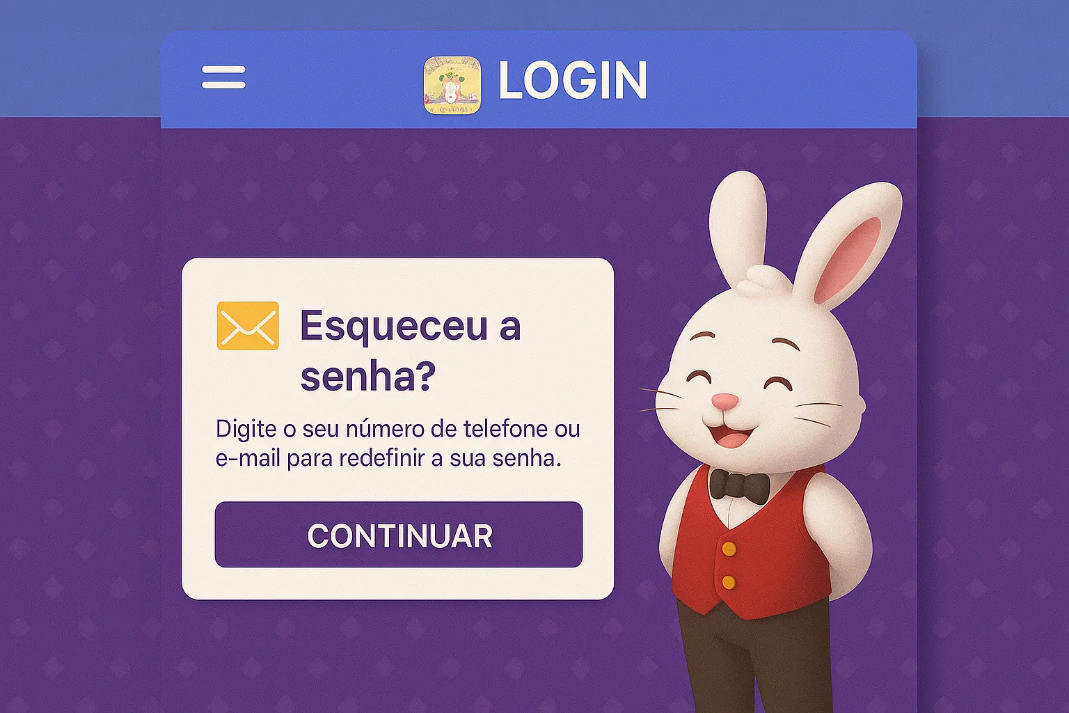 Criar uma nova Conta no plataforma PASCOAPG.COM